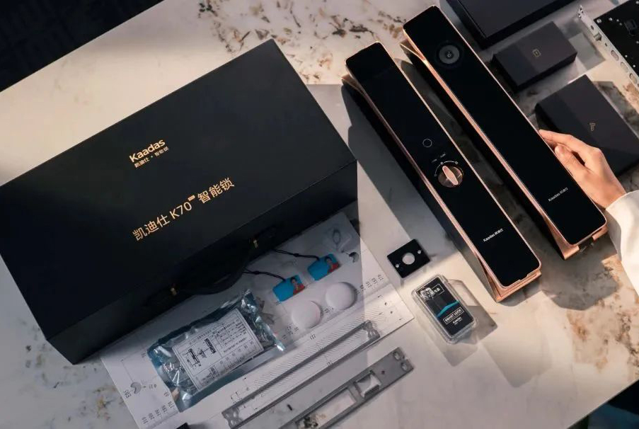 凱迪仕K70“千里眼”智能鎖新裝上市，科技與美學(xué)完美結(jié)合！